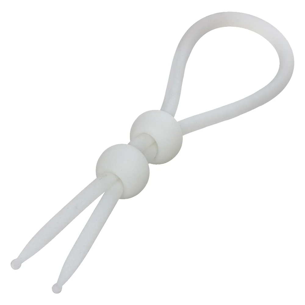 Alpha Liquid Silicone Dual Lasso Cock & Ball Ring - Image 2