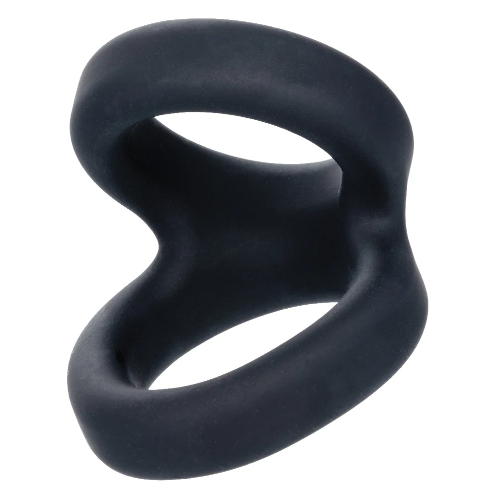Alpha Liquid Silicone Snug Tugger Cock & Ball Ring