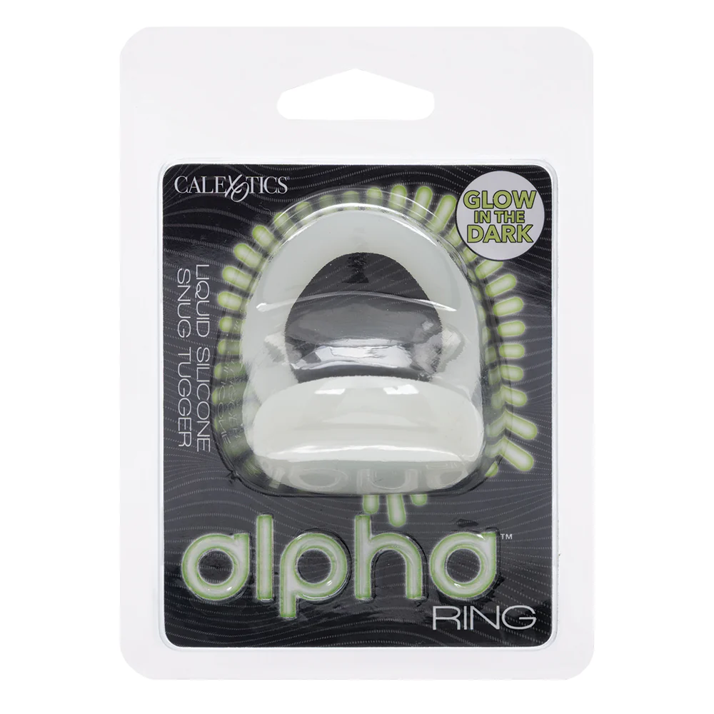 Alpha Liquid Silicone Snug Tugger Cock & Ball Ring - Image 8