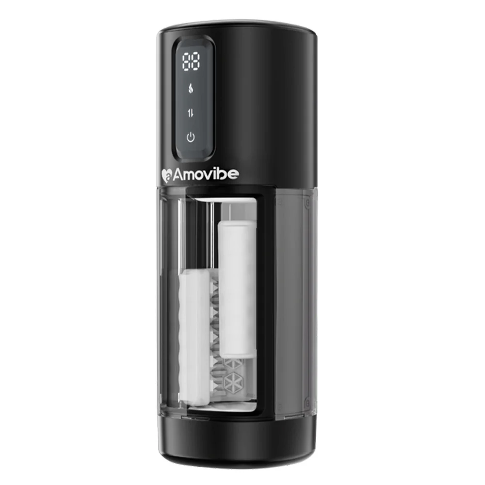 Amovibe Coco Automatic Masturbator With Rubbing, Vibration & Heating - Image 2