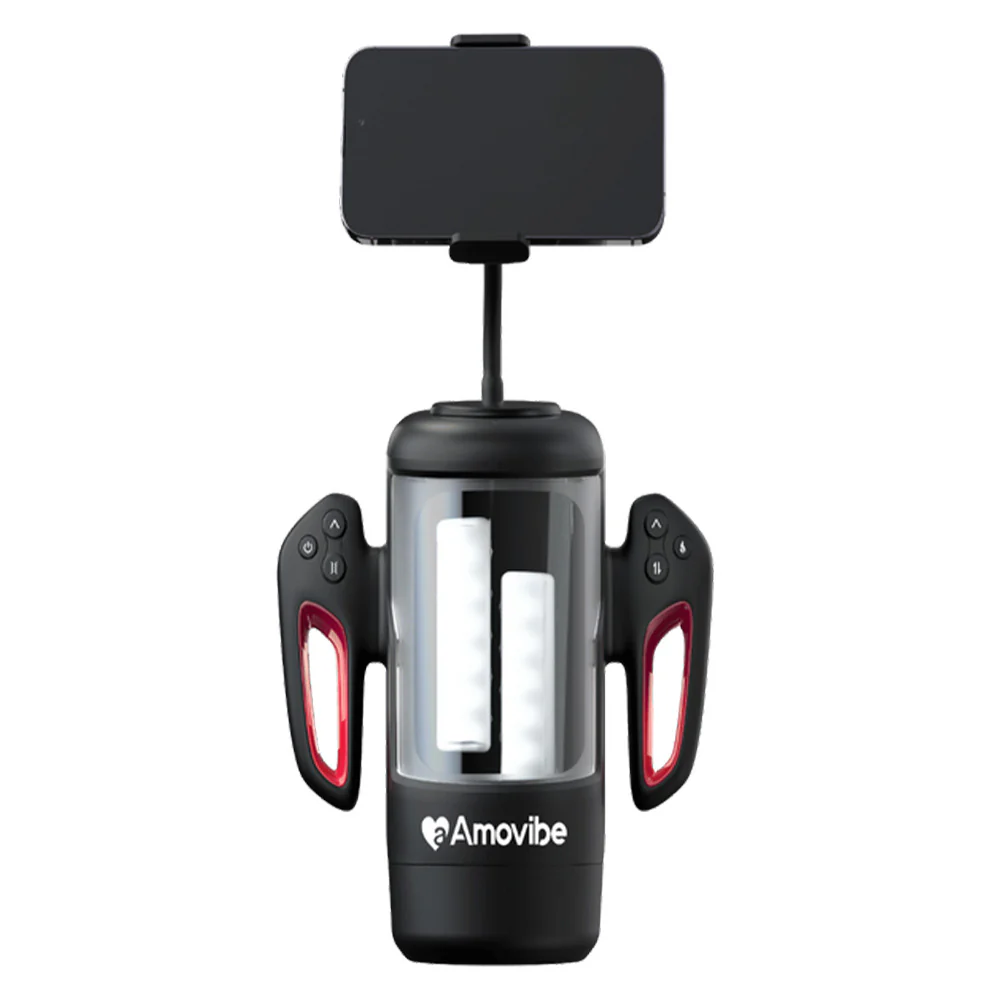Amovibe Game King Automatic Rubbing, Vibrating & Warming Masturbator - Image 2