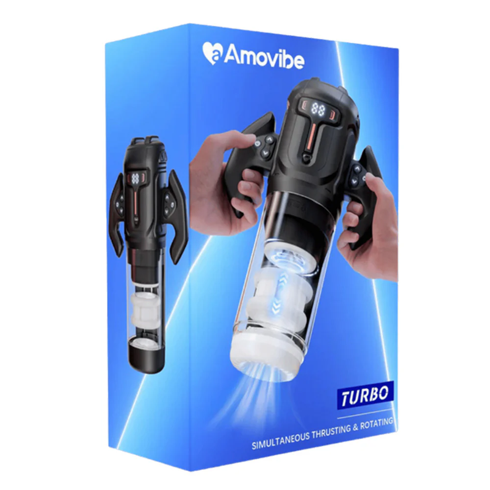 Amovibe Turbo Automatic Thrusting & Rotating Masturbator - Image 5