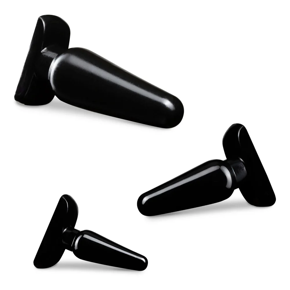 Anal Adventures Basic PVC Butt Plug Training Kit - Image 2