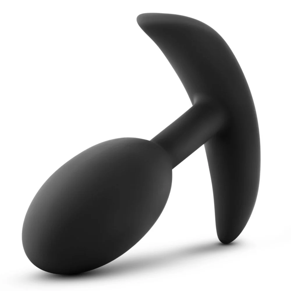 Anal Adventures Vibra Slim Plug With Rolling Weight - Medium - Image 3