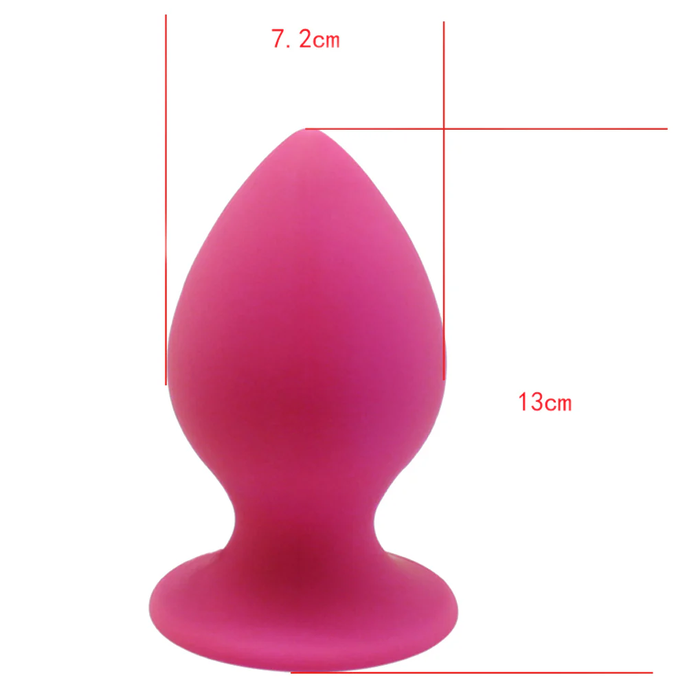 Aphrodisia Anal Plug With Suction Cup - Mega Size - Image 2