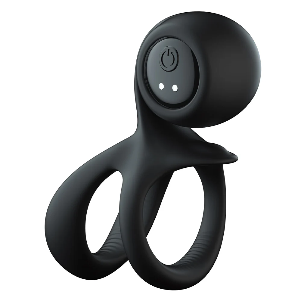 Aphrodisia Naughty Ring Vibrating Cock & Ball Ring - Image 5