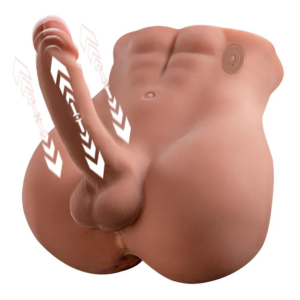 Bartlett Realistic Male Sex Doll With Thrusting Vibrating Dildo & Anus - Image 5
