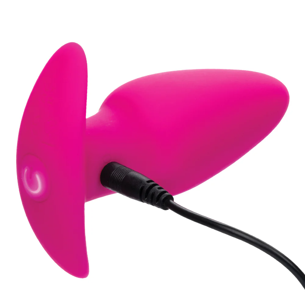 Basic Essentials Rechargeable Vibrating Tapered Anal Probe - Image 4