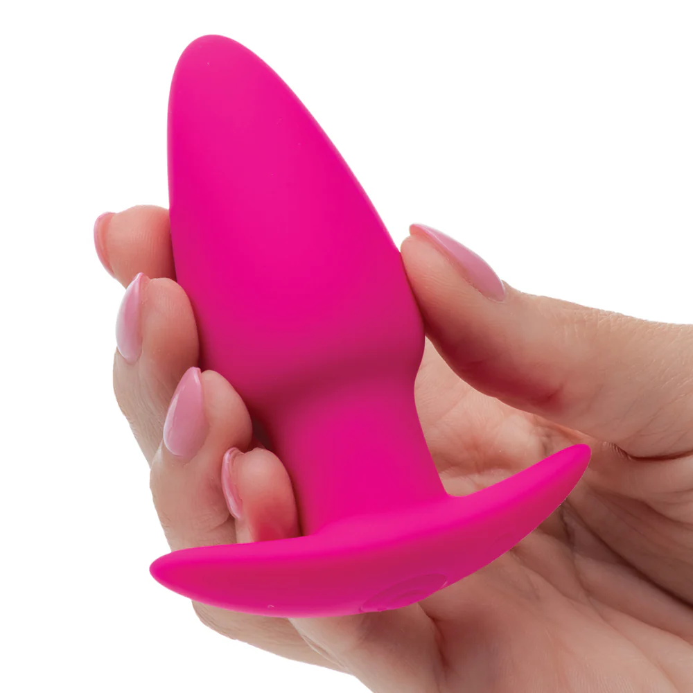 Basic Essentials Rechargeable Vibrating Tapered Anal Probe - Image 5