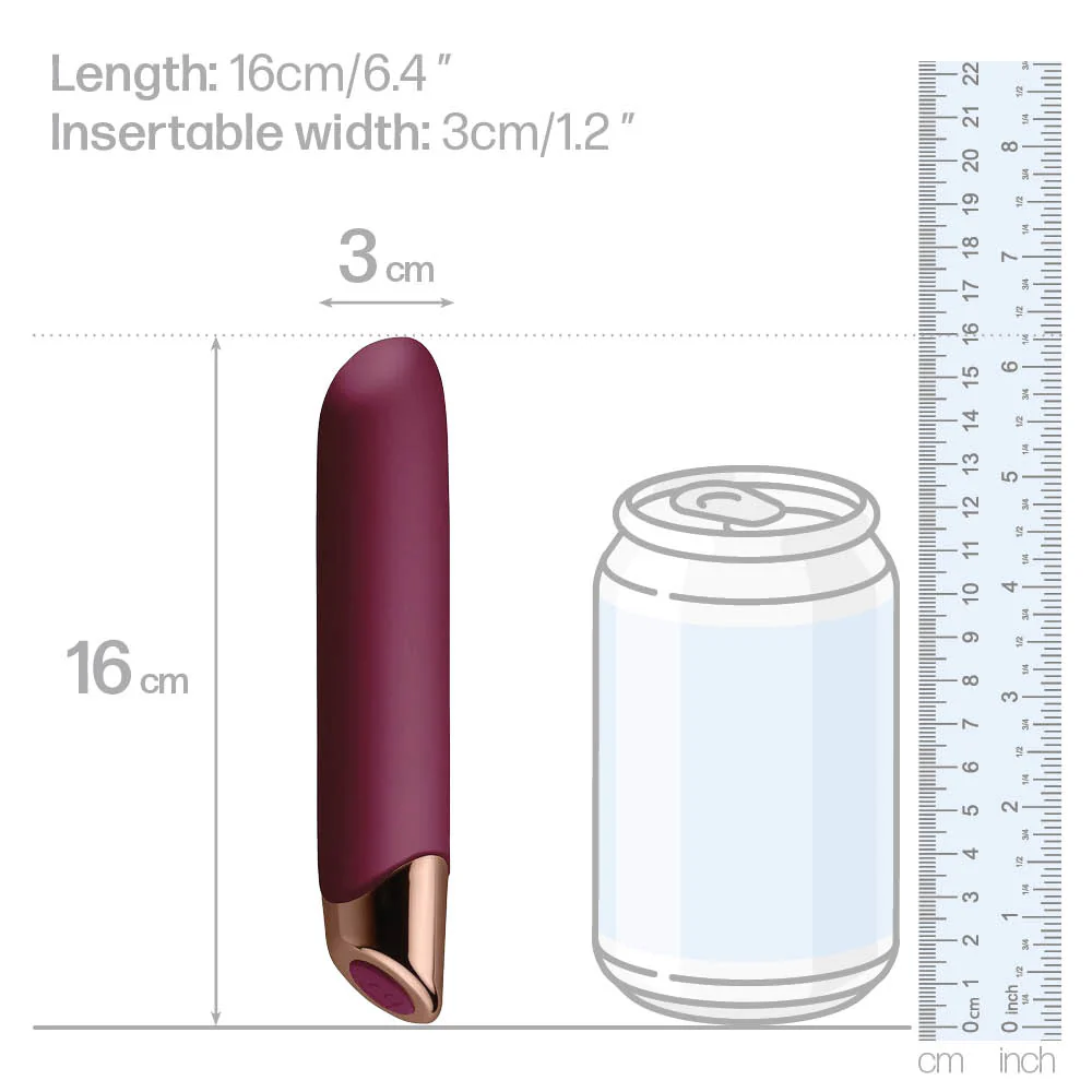 Rocks-Off Chaiamo Velvet-Touch Silicone Bullet Vibrator - Image 3