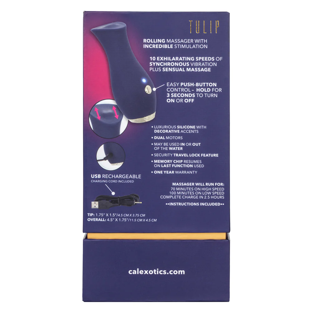 Chic Tulip Rolling Bead Vibrating Massager - Image 12
