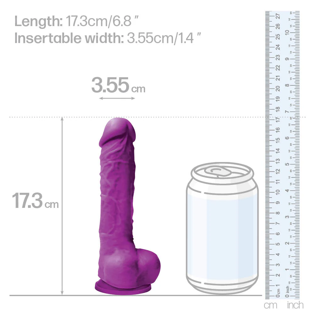 Colours Pleasures 5" Dildo - Firm - Image 4