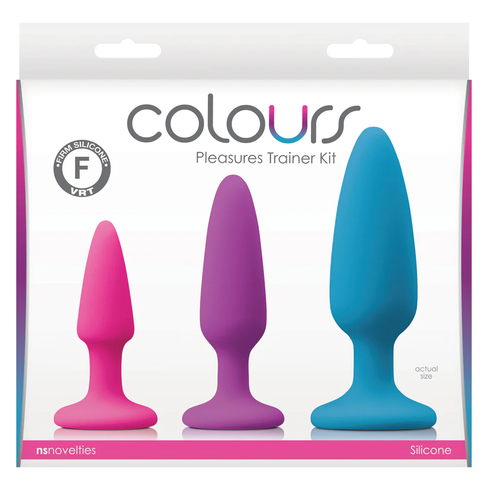 Colours Pleasures Silicone Anal Plug Trainer Kit - Image 2