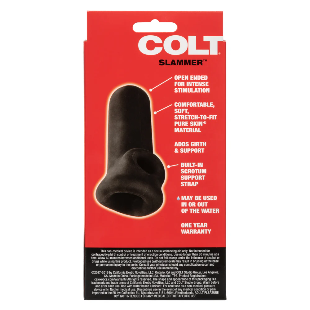 Colt Slammer Open-Ended Girth Extender Penis Sleeve - Image 6