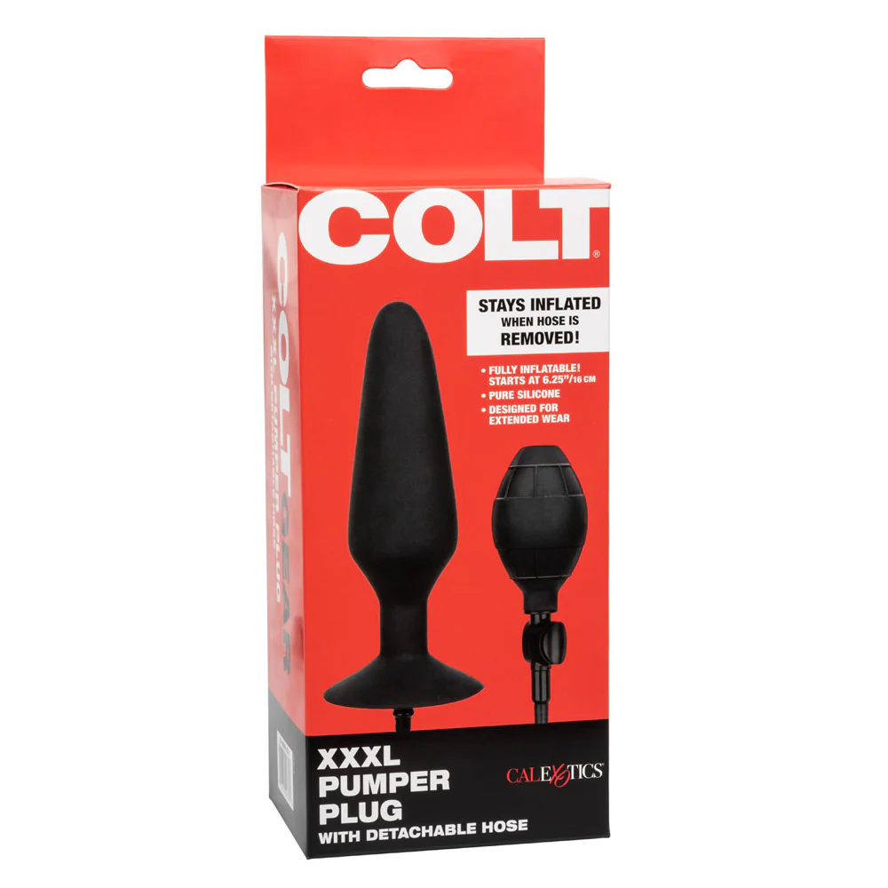 Colt Inflatable Anal Pumper Plug With Detachable Hose - XXXL - Image 7