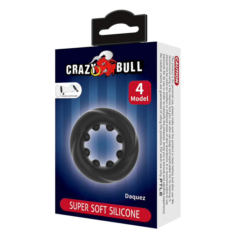 Crazy Bull Daquez Silicone Cock Ring (Model 4) - Image 5