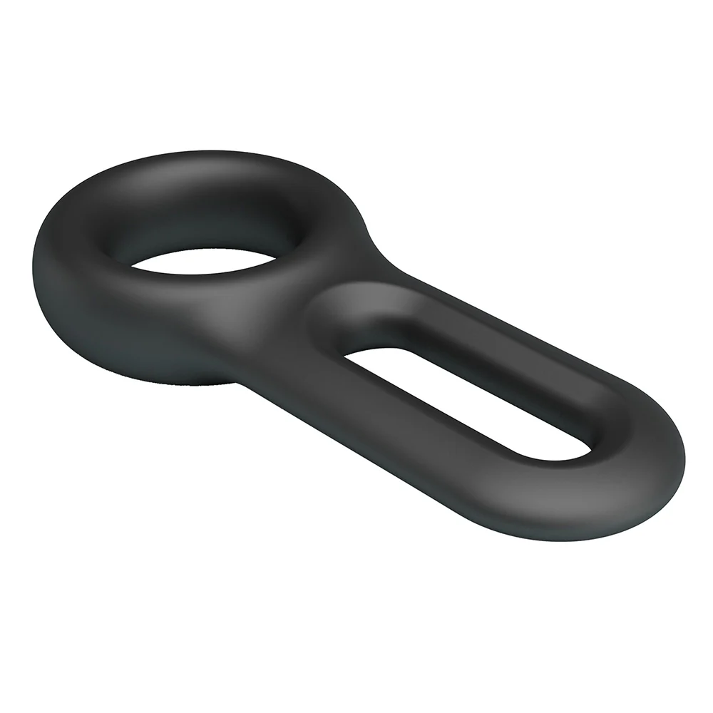 Crazy Bull Oniel Silicone Cock & Ball Ring (Model 18) - Image 3