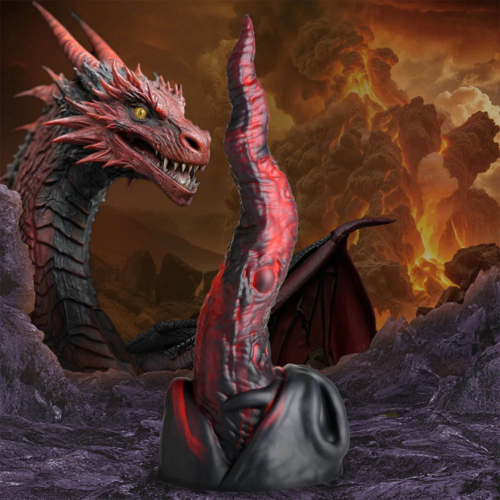 Creature Cocks Dragon Tongue Silicone Monster Dildo - Image 5