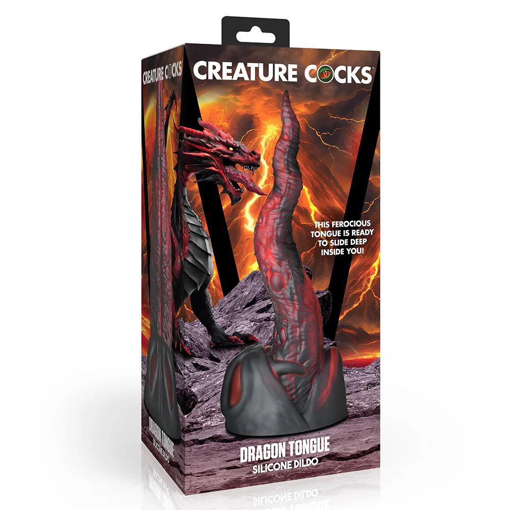 Creature Cocks Dragon Tongue Silicone Monster Dildo - Image 6