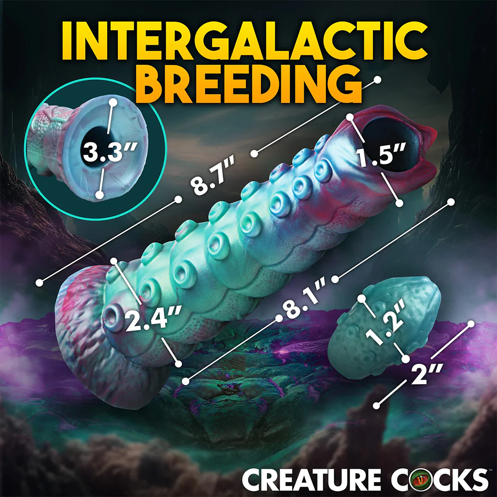 Creature Cocks Galactic Breeder Ovipositor Tentacle Dildo - Image 4