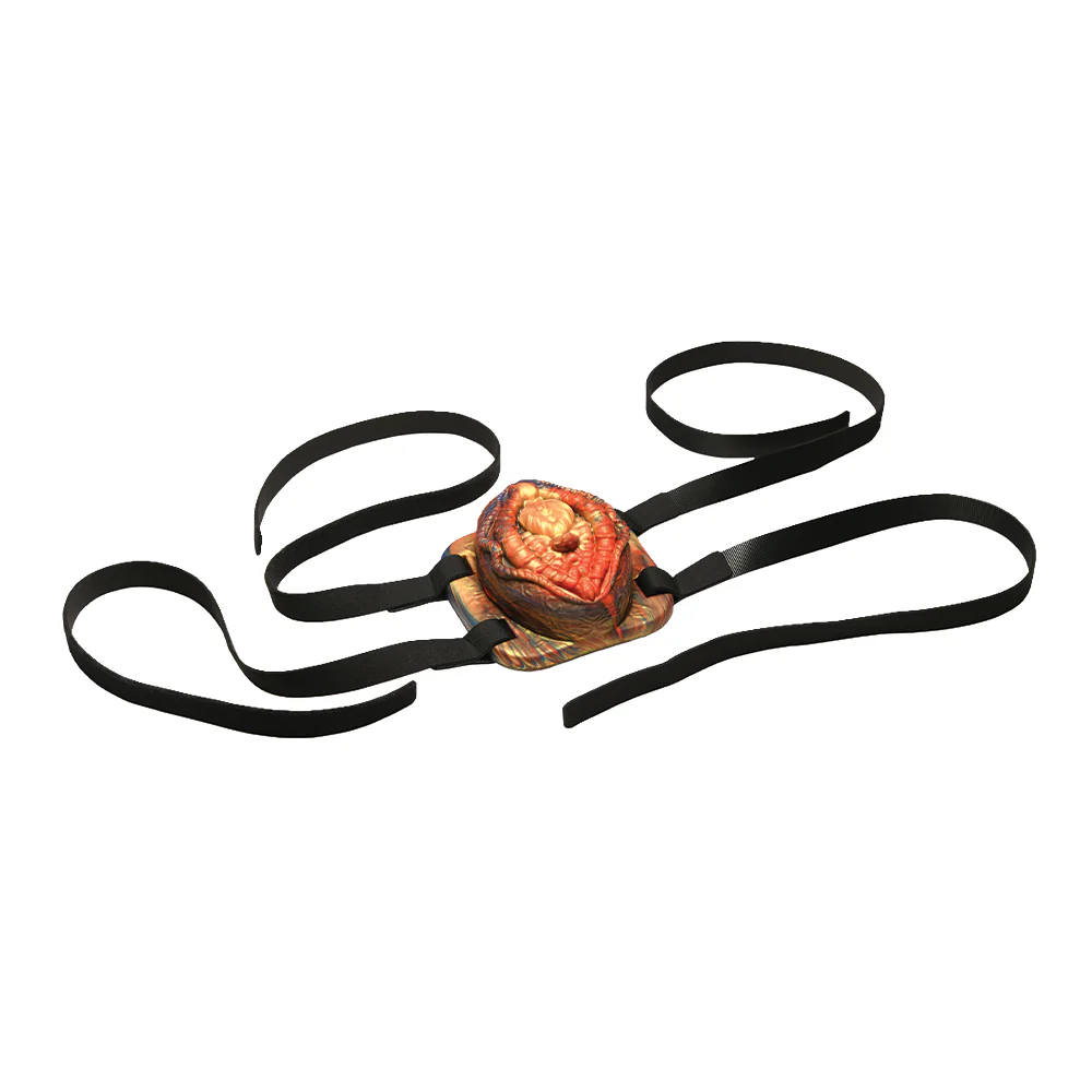 Creature Cocks Hell's Angel Vibrating Silicone Grinder With Harness - Image 6