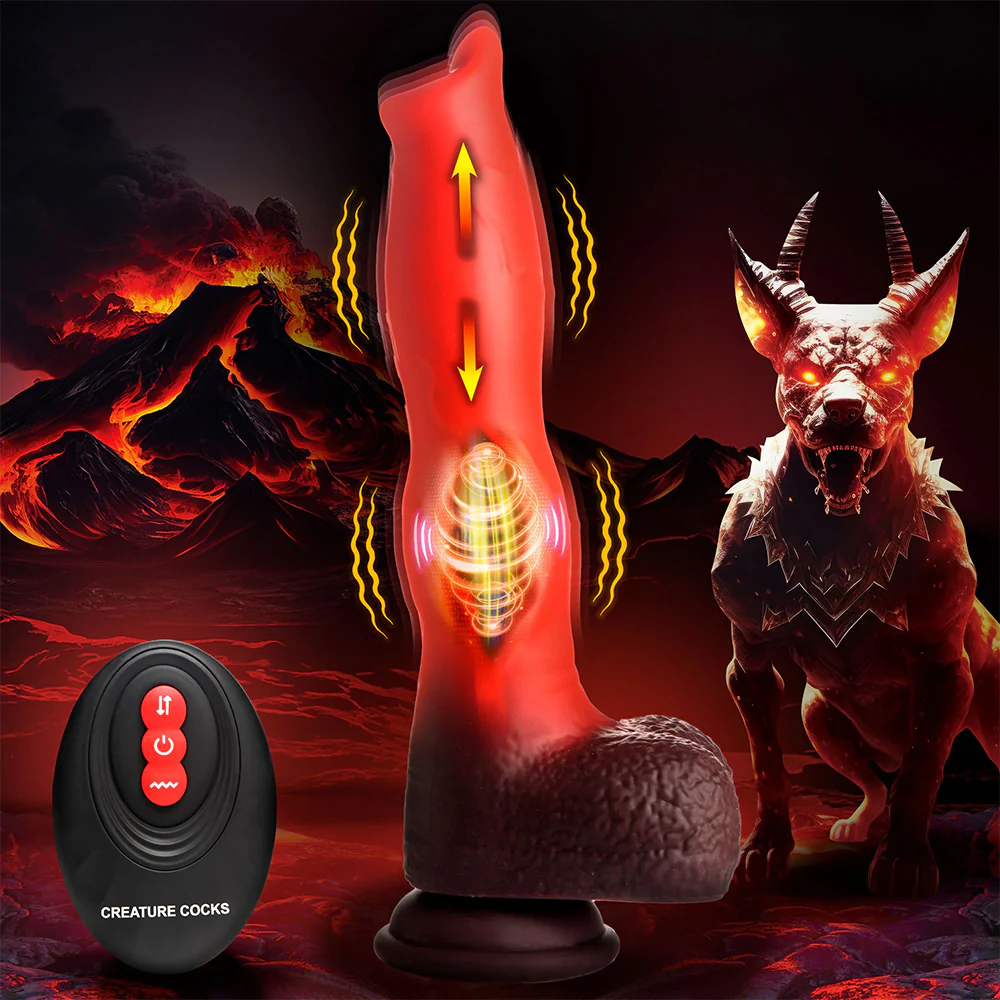 Creature Cocks Ramming Hound Thrusting Vibrating Canine Dildo - Image 3