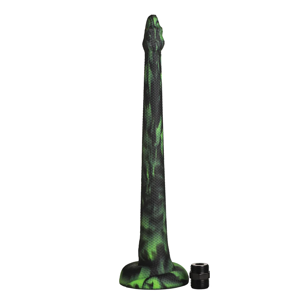Creature Cocks Spitting Serpent Silicone Enema Snake - Image 4