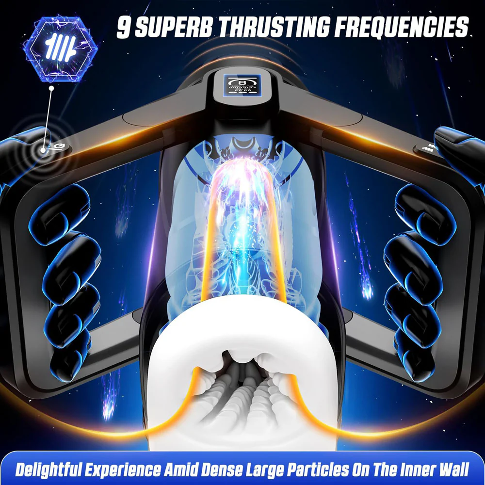 CyberSkin The Wing Vibrating Stroking Automatic Male Masturbator - Image 3