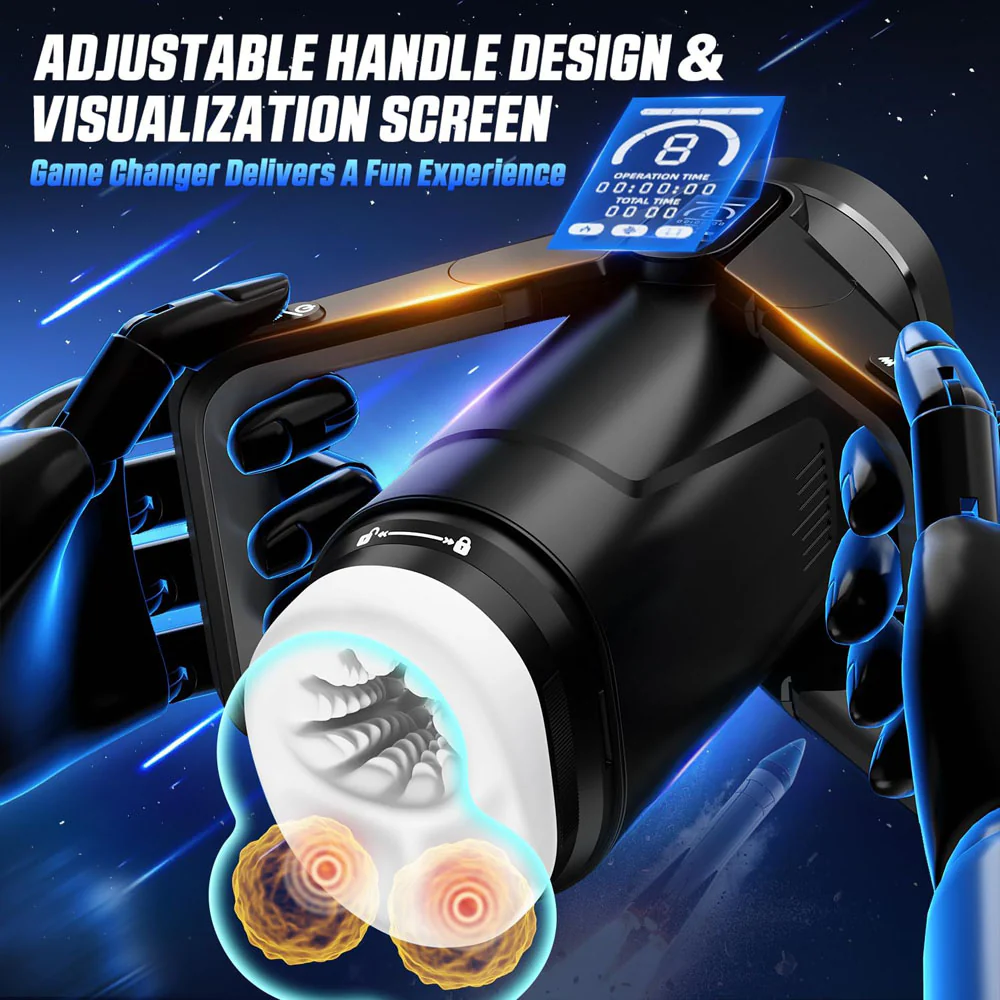 CyberSkin The Wing Vibrating Stroking Automatic Male Masturbator - Image 4