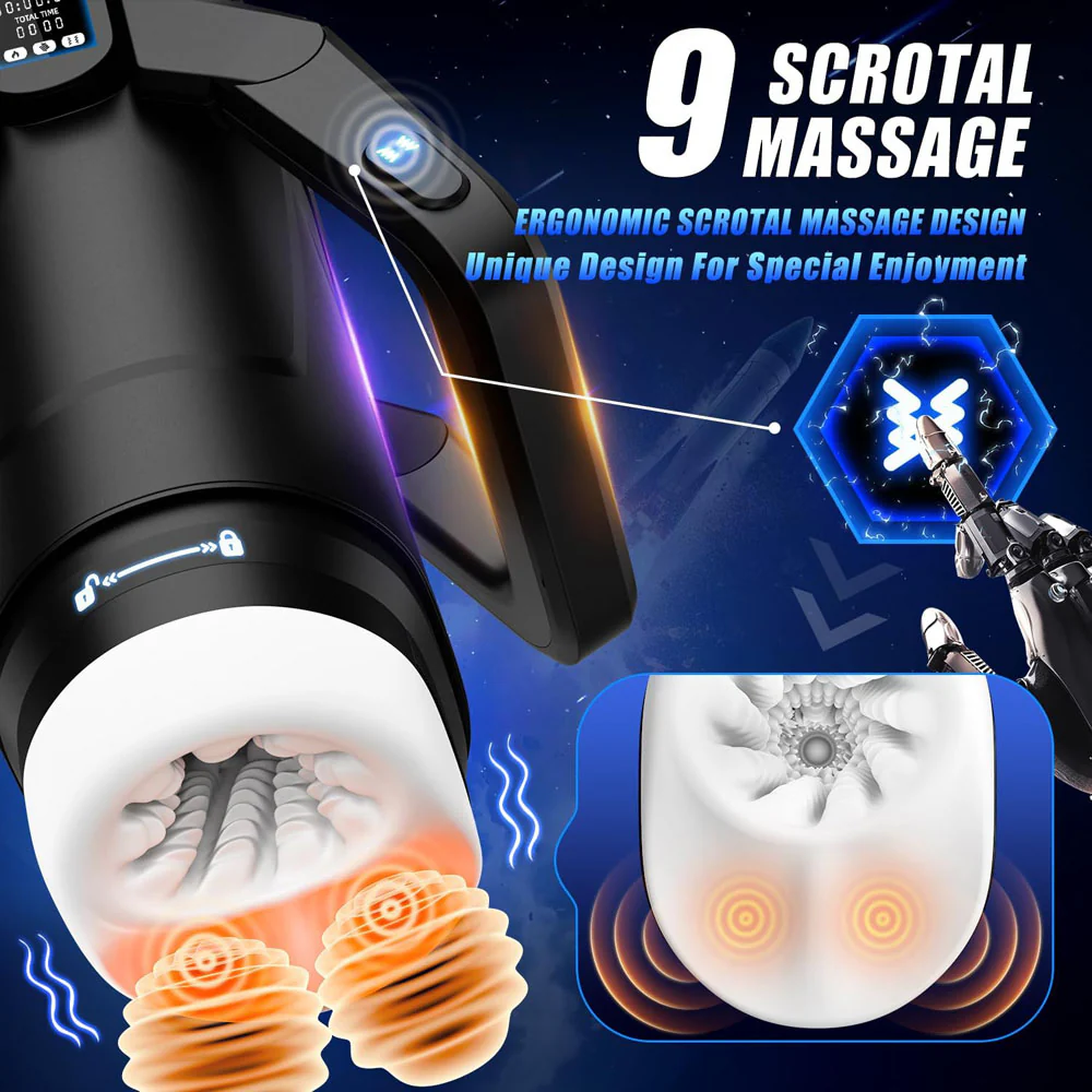 CyberSkin The Wing Vibrating Stroking Automatic Male Masturbator - Image 8