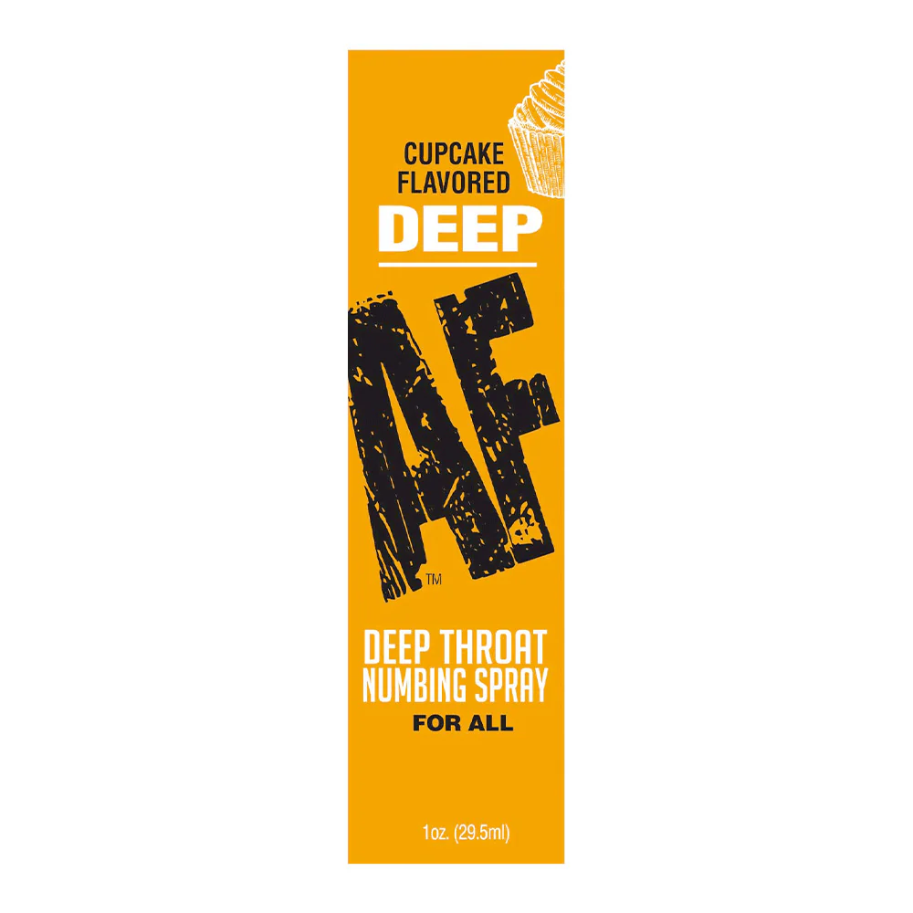 Deep AF Throat Numbing Spray - Cupcake Flavour - Image 2