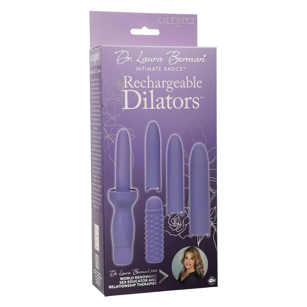 Dr. Laura Berman Rechargeable Vibrating Dilators 5-Piece Kit - Image 8