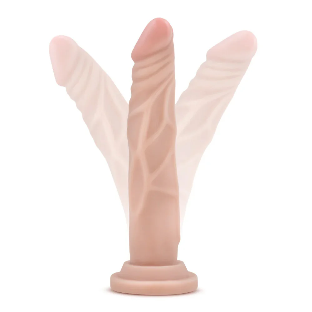 Dr. Skin Basic 7.5" Realistic Cock Dildo With Suction Cup - Image 4