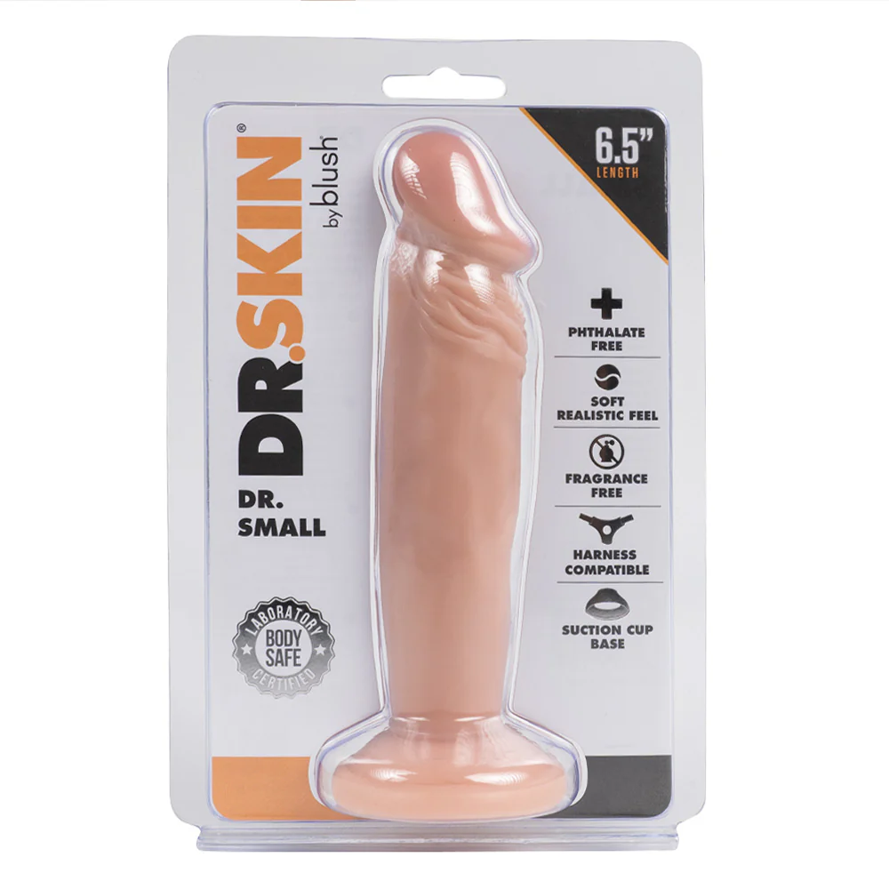 Dr. Skin Dr. Small Realistic 6.5" PVC Dildo With Suction Cup - Image 7