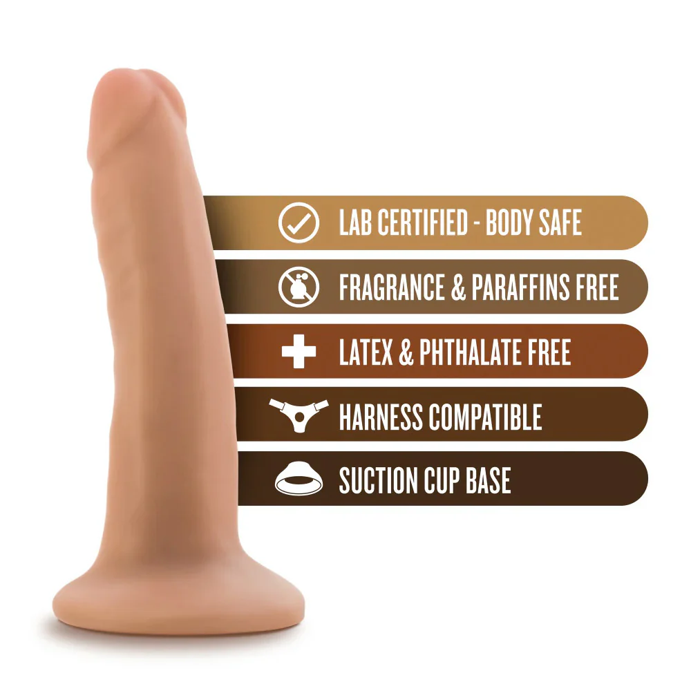 Dr. Skin Realistic 5.5" PVC Dildo With Suction Cup - Image 2