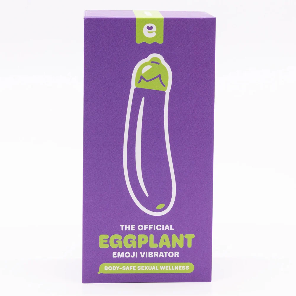 Emojibator Eggplant Emoji Silicone Mini Vibrator - Image 7
