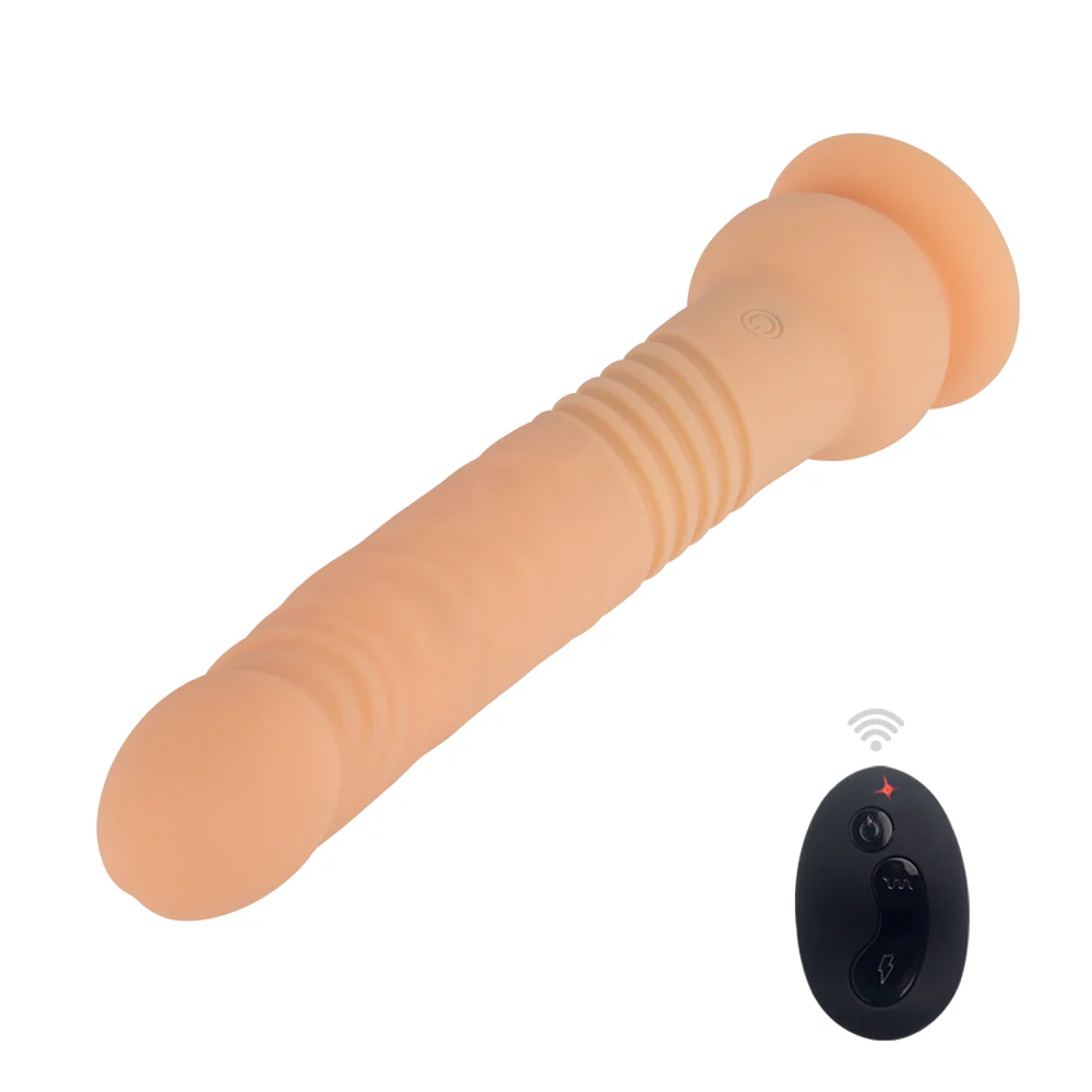 Escapade Commander 7" Thrusting & Rotating Silicone Dildo - Image 4
