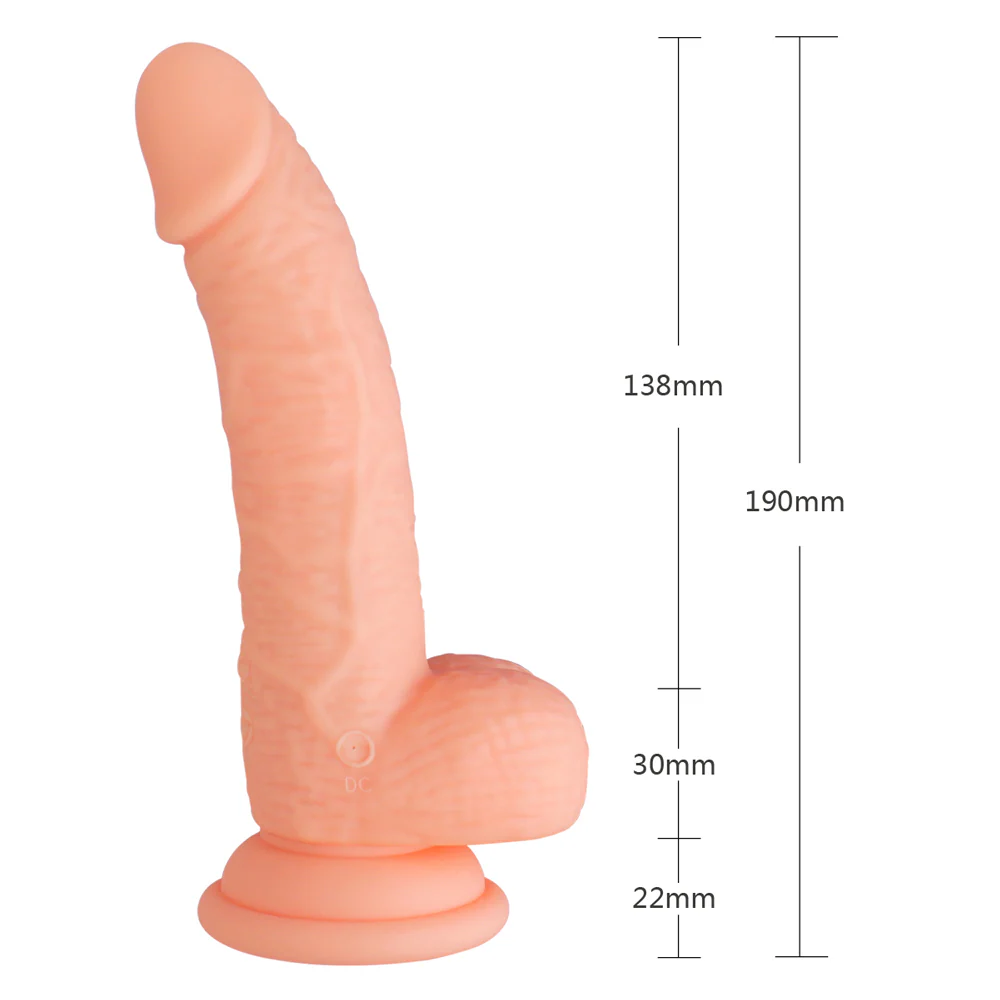 Escapade - Novice 5.5" Vibrating Silicone Dildo - Image 5
