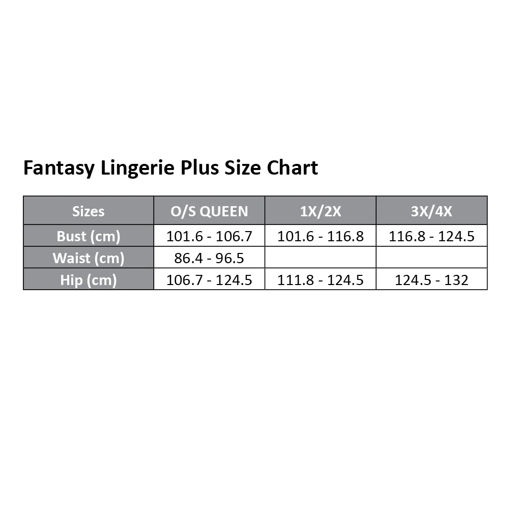 Fantasy Lingerie Abby Underwire Mesh Thong Bodysuit - Curvy - Image 6