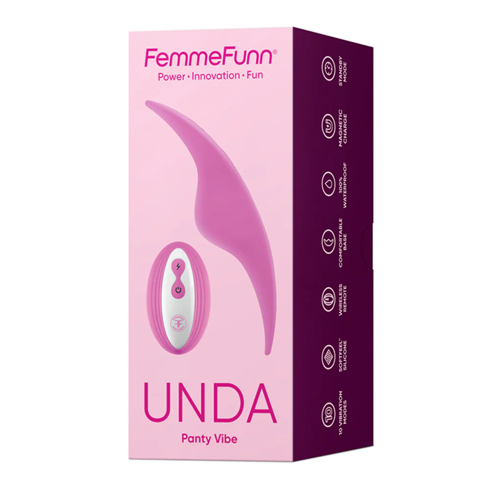 FemmeFunn Unda Remote Control Slimline Silicone Panty Vibrator - Image 7