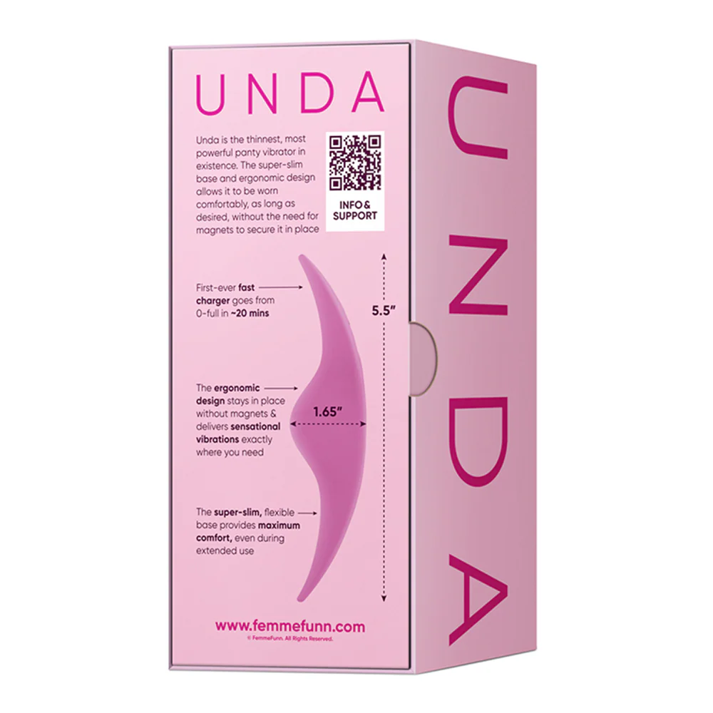 FemmeFunn Unda Remote Control Slimline Silicone Panty Vibrator - Image 8