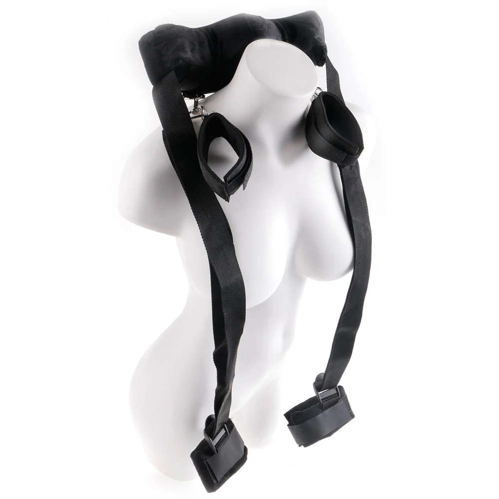 Fetish Fantasy Series Position Master Sling With Cuffs - Image 4