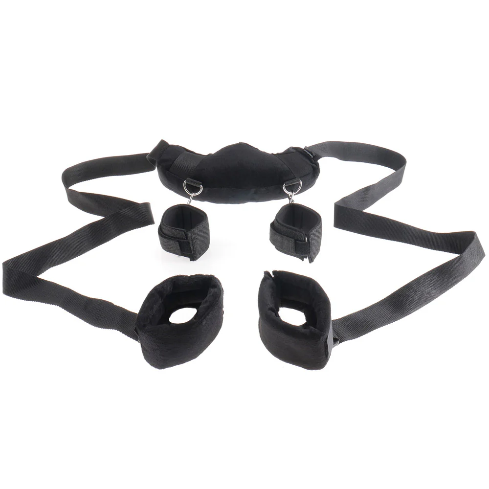 Fetish Fantasy Series Position Master Sling With Cuffs - Image 5