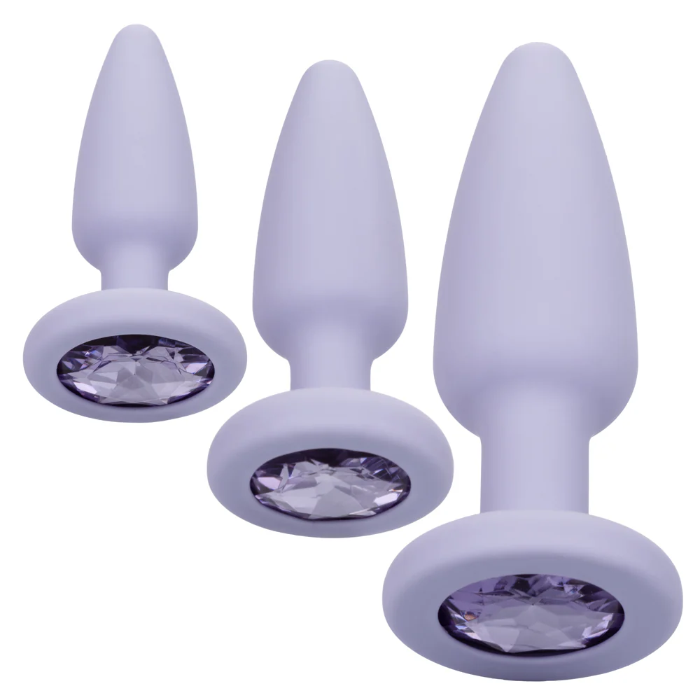 First Time Crystal Booty Anal Plug Training Kit - Image 11