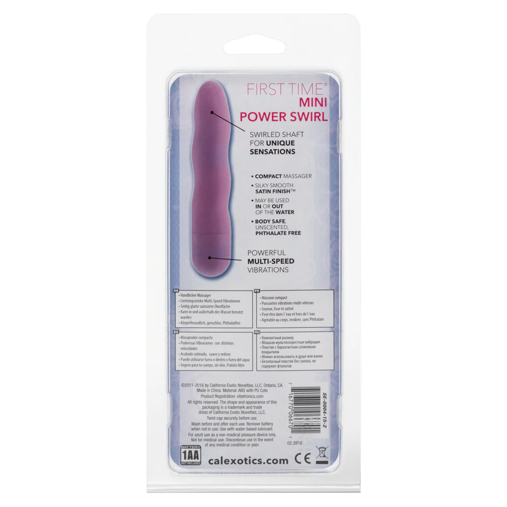 First Time Mini Power Swirl Vibrator - Image 6