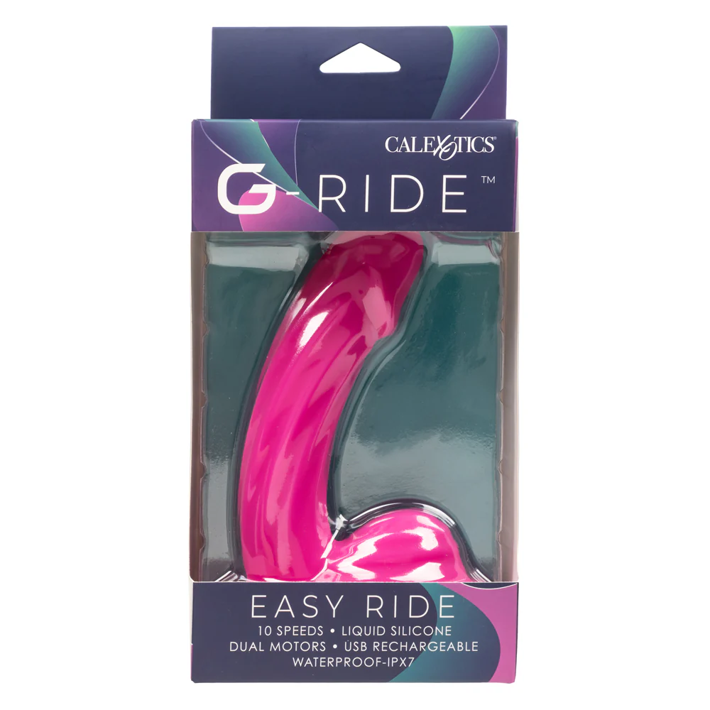 G-Ride Easy Ride Vibrating G-Spot Dildo With Suction Cup - Image 7