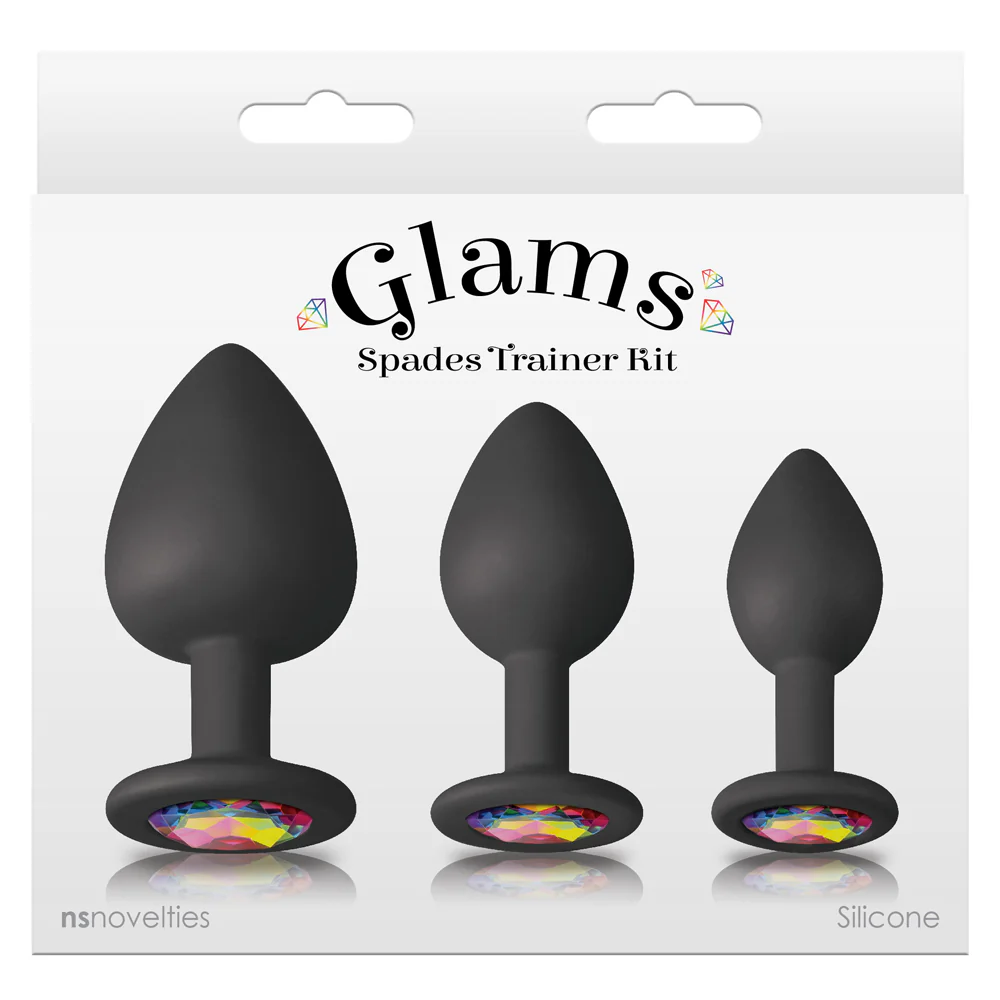 Glams Spades Anal Plug Trainer Kit - Image 4