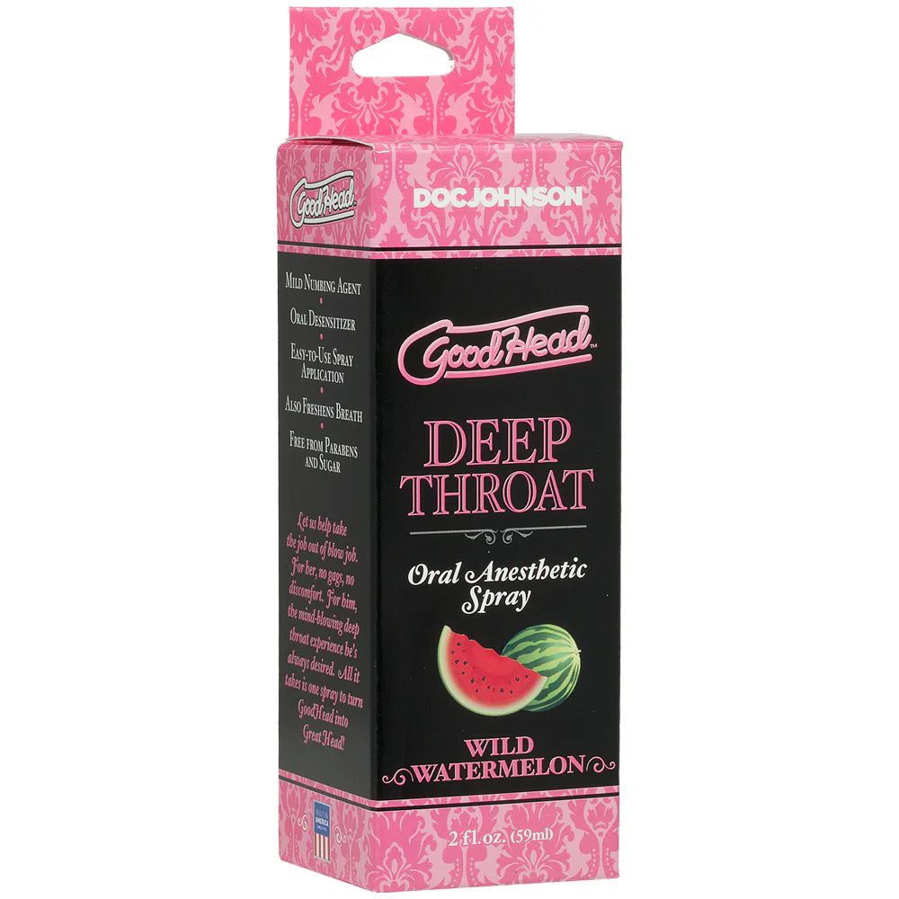 GoodHead Deep Throat Flavoured Oral Anaesthetic Spray - Image 10