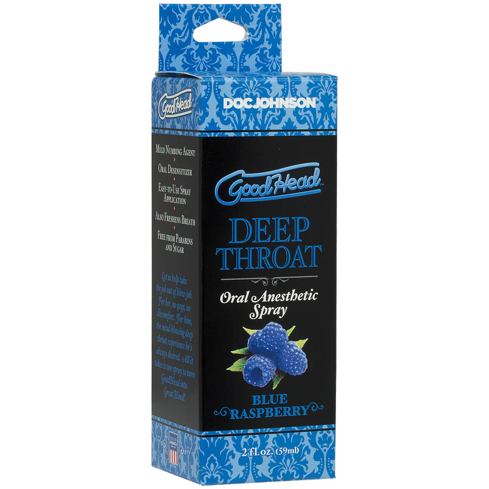 GoodHead Deep Throat Flavoured Oral Anaesthetic Spray - Image 12