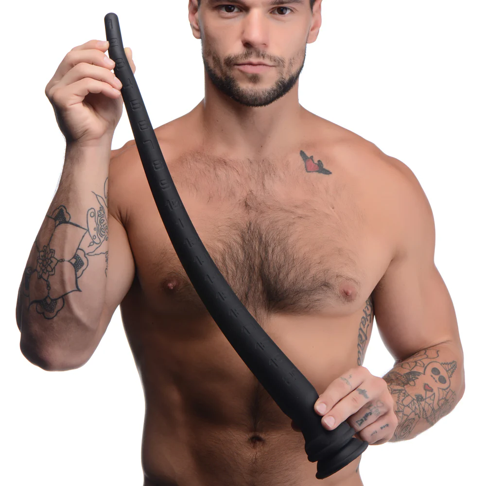 Hosed Silicone Tapered Anal Hose With Suction Cup - Image 10